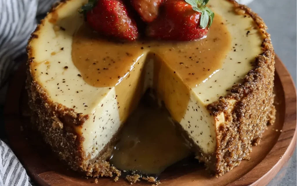 Vanilla Bean Brown Butter Cheesecake – A Divinely Creamy Delight