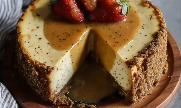 Vanilla Bean Brown Butter Cheesecake – A Divinely Creamy Delight