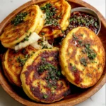 Venezuelan Sweet Corn Cachapas