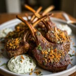 Air Fryer Garlic & Oregano Lamb Lollipops