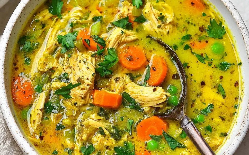 Anti Inflammatory Turmeric Chicken Soup: A Comforting and Nourishing Recipe