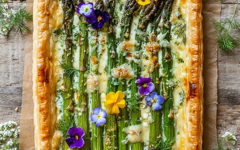 Asparagus & Gruyère “Spring Garden” Tart – A Delightful Savory Tart