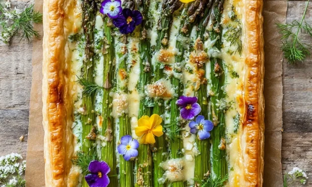 Asparagus & Gruyère “Spring Garden” Tart – A Delightful Savory Tart
