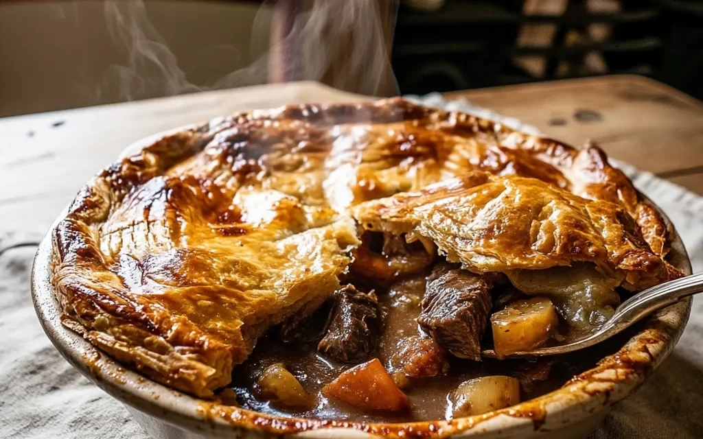 Beef Tallow & Ale Pot Pie: A Comforting and Savory Masterpiece