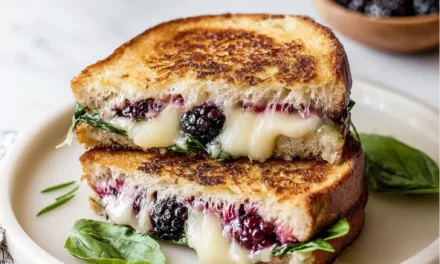 Blackberry Basil & Brie Melt