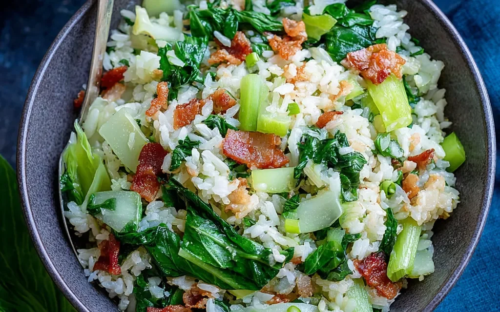 Bok Choy Fried Rice – The Best 15-Minute Recipe