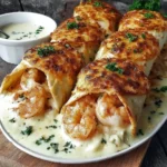 Cheesy Seafood Tortilla Bombs