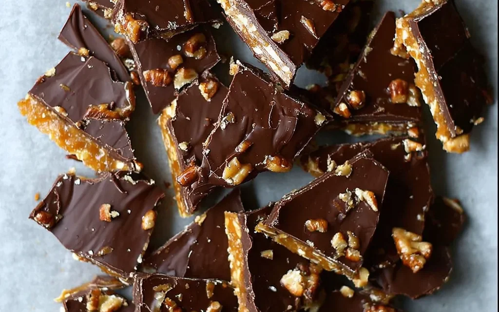 Chocolate Espresso Pecan Toffee – A Mouthwatering Treat