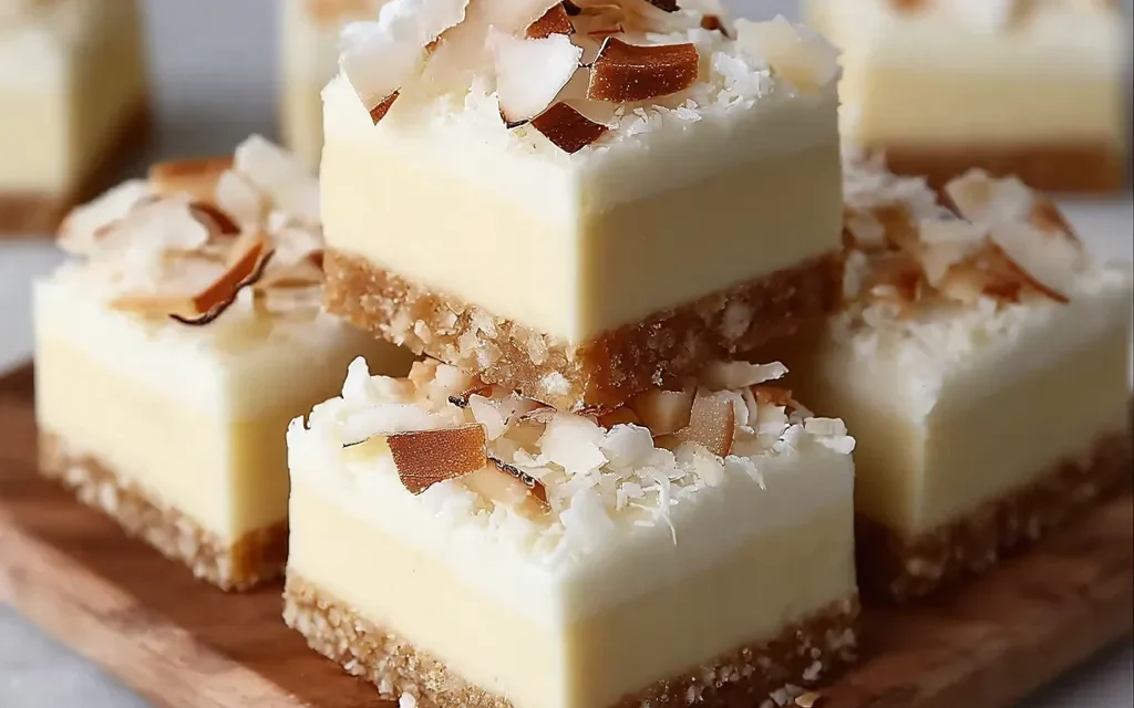 Coconut Rum Snow Squares: A Quick and Easy Treat