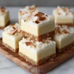 Coconut Rum Snow Squares