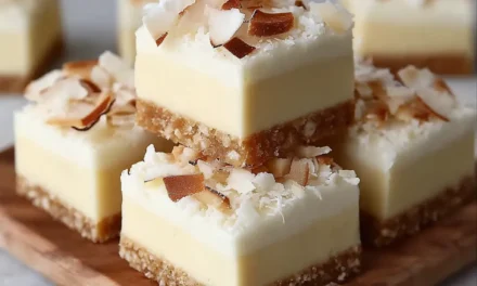Coconut Rum Snow Squares: A Quick and Easy Treat