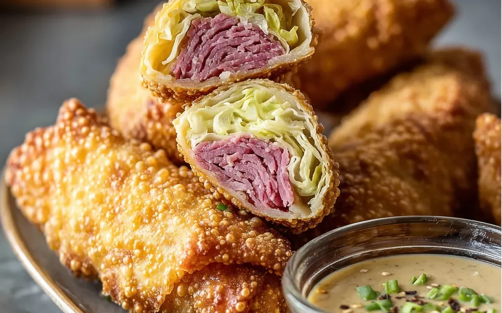 Corned Beef & Cabbage Egg Rolls – A Tasty St. Patrick’s Day Appetizer