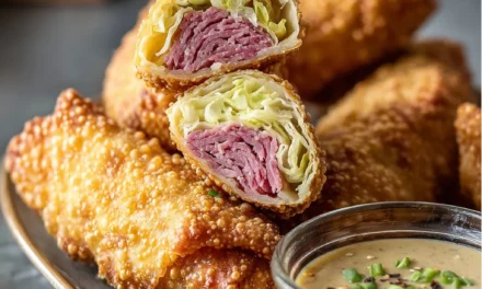 Corned Beef & Cabbage Egg Rolls – A Tasty St. Patrick’s Day Appetizer