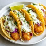 Crispy Beer Battered Fish Tacos