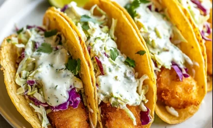 Crispy Beer Battered Fish Tacos – A Delicious 20-Minute Meal