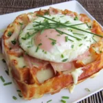 Croque Madame Waffles