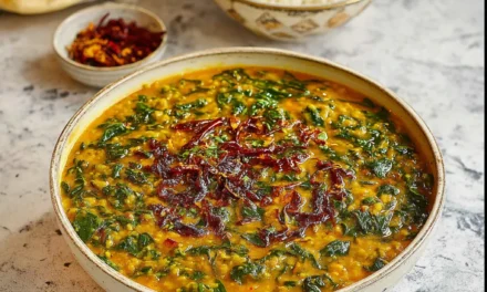 Dal Palak (Spinach Dal): A Delicious and Healthy Indian Staple