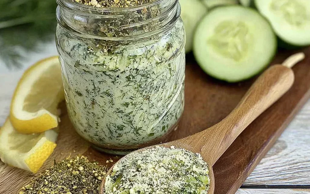 Dehydrated Tzatziki Seasoning Mix – A Flavorful Homemade Spice Blend