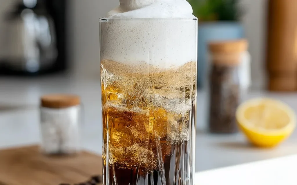 Espresso Tonic with Yuzu Foam: A Magical 5-Minute Treat