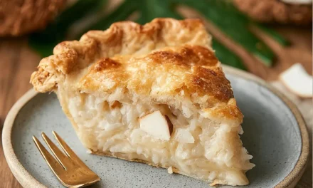 Authentic and Homemade Filipino Buko (Coconut) Pie