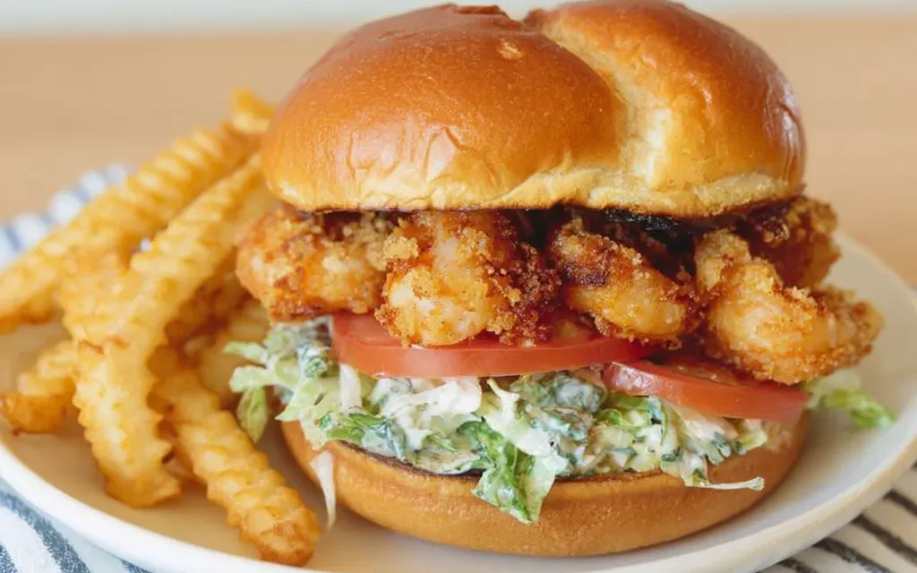 Fried Shrimp Burger – The Delicious and Quick Way to Enjoy Seafood