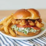 Fried Shrimp Burger