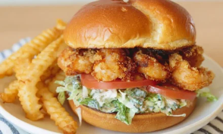 Fried Shrimp Burger – The Delicious and Quick Way to Enjoy Seafood