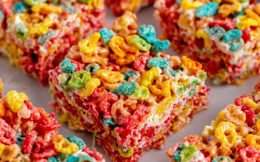 Fruity Pebbles Rice Krispie Treats: A Delightful No-Bake Treat