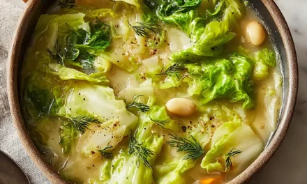 Garlicky Cabbage Soup – A Delicious 5-Minute Wonder