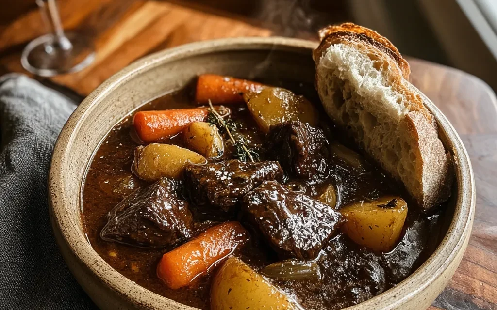 Guinness & Tallow Beef Stew – A Comforting Classic