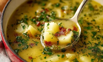 Hangover Cure Garlic Potato Soup: A Quick and Comforting Cure