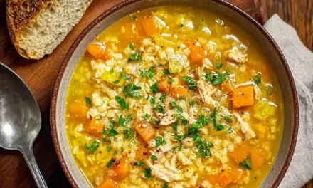 Grandma’s Classic Italian Penicillin Soup: A Comforting 30-Minute Delight