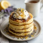 Lavender Lemon Ricotta Pancakes