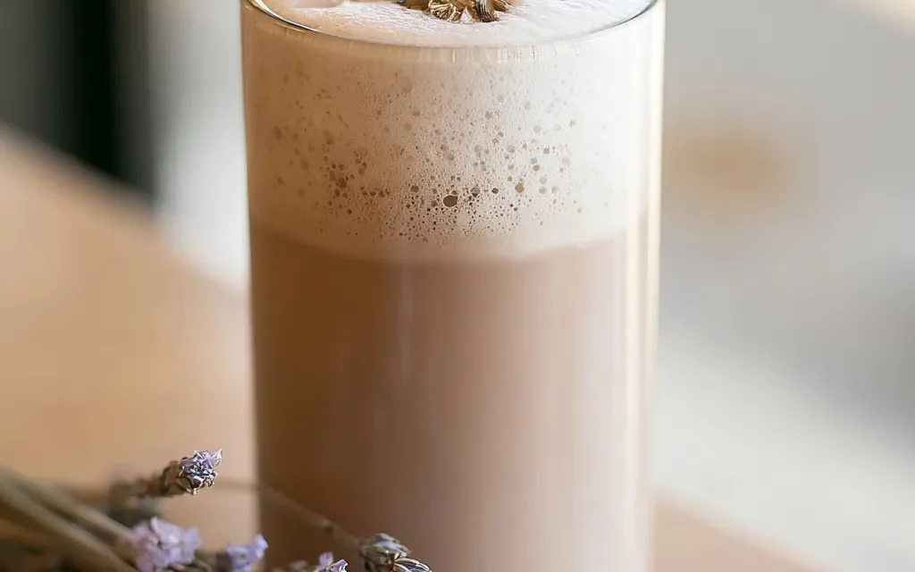 Lavender Oat Milk Draft Latte: A Perfect 10-Minute Treat