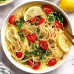 Lemon Capellini Salad