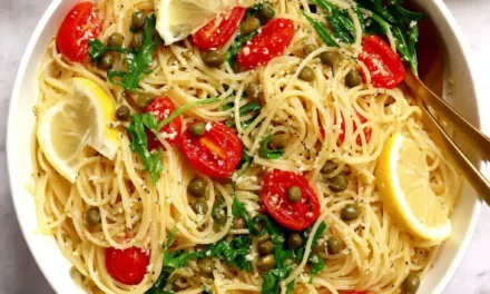 Lemon Capellini Salad – A Heavenly Summer Side Dish