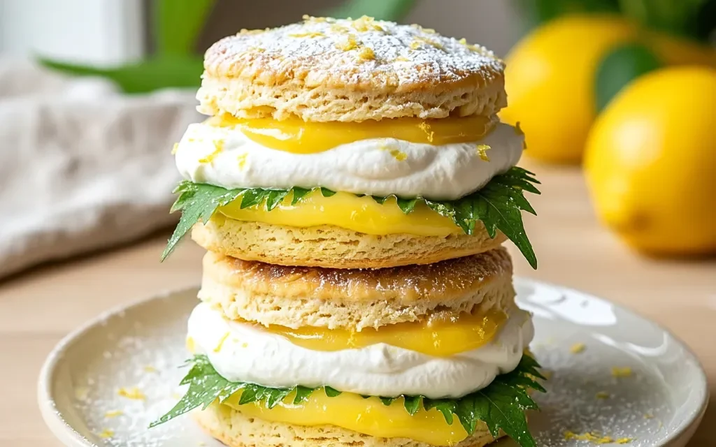 Lemon & Shiso Shortcake – A Speedy, Delightful Treat