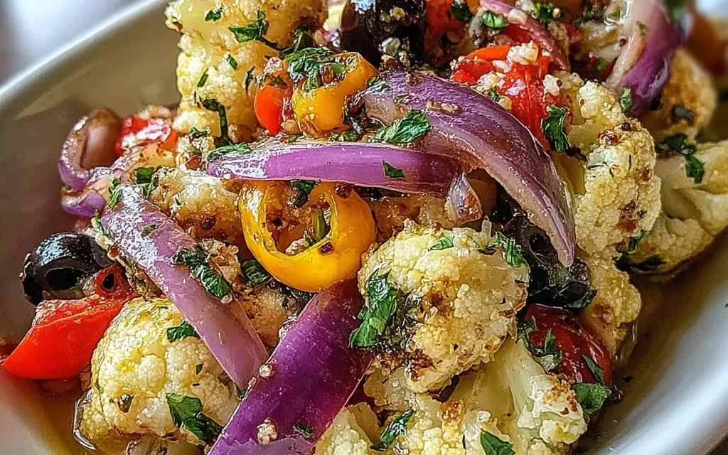 Marinated Cauliflower Salad – A Mouthwatering Masterpiece