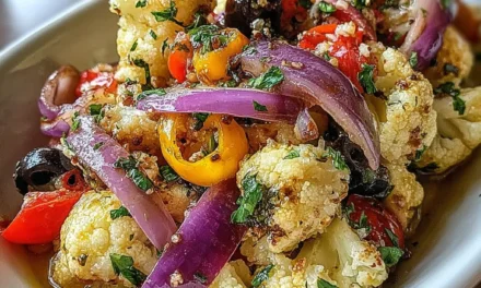 Marinated Cauliflower Salad – A Mouthwatering Masterpiece