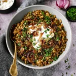 Mujadara Lebanese Lentils and Rice