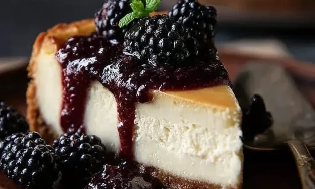 Mulberry & Earl Grey Cheesecake: A Delightful Dessert Masterpiece