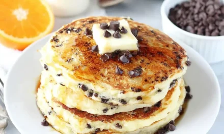 Orange Ricotta Chocolate Chip Pancakes – A Delightful Breakfast Treat