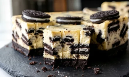 Oreo Cheesecake Bars: Quick, Easy, and Irresistibly Delicious