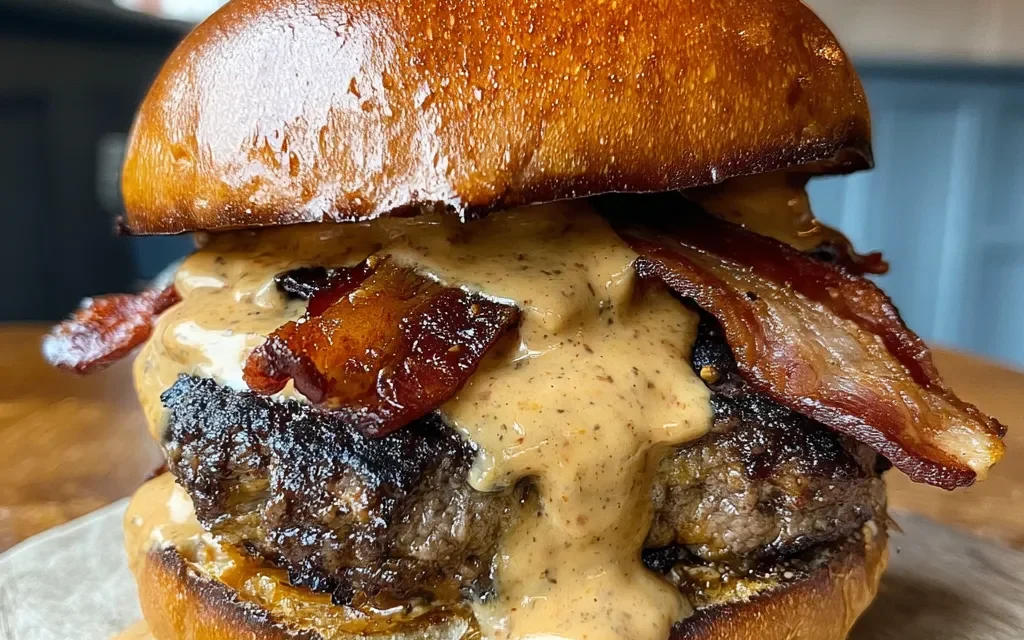 PB & Bacon “Tallow” Burger – A Heavenly Burger Sensation