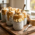 Peanut Butter Chia Overnight Oats