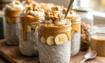 Peanut Butter Chia Overnight Oats: A Mouthwatering 5-Minute Breakfast
