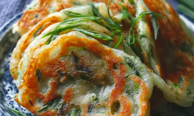 Comforting 20-Minute Rice Paper Scallion Pancakes