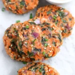 Sesame Crusted Salmon Patties