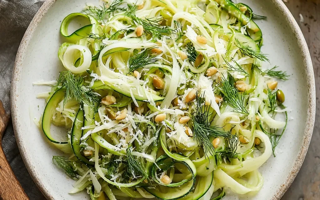 Shaved Asparagus & Fennel Salad – A Refreshing 15-Minute Wonder