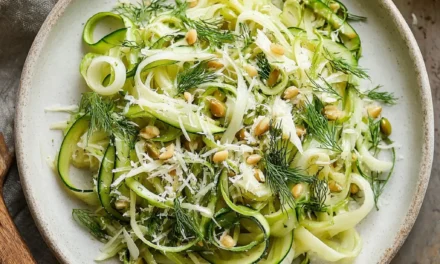 Shaved Asparagus & Fennel Salad – A Refreshing 15-Minute Wonder